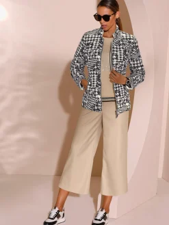 Pantalon en synthétique imitation cuir souple