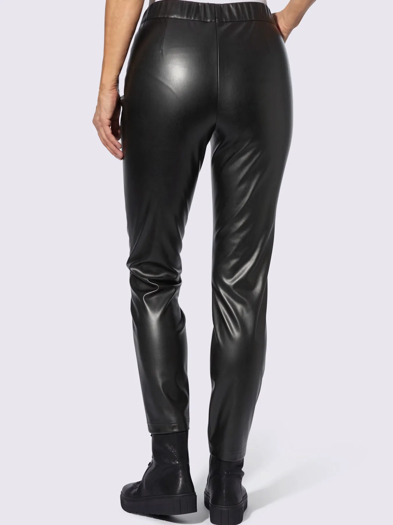 Pantalon en synthétique qualité lisse