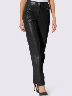 Pantalon en synthétique synthétique joliment brillant