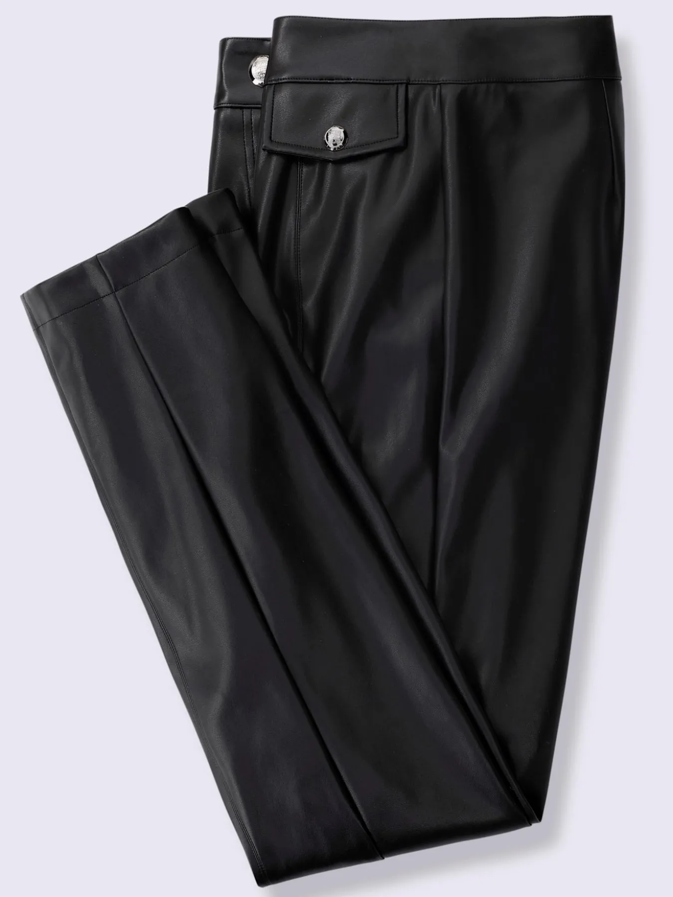 Pantalon en synthétique synthétique joliment brillant