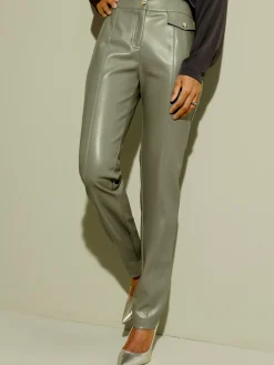 Pantalon en synthétique synthétique joliment brillant