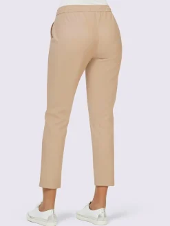 Pantalon en synthétique tricot décontracté