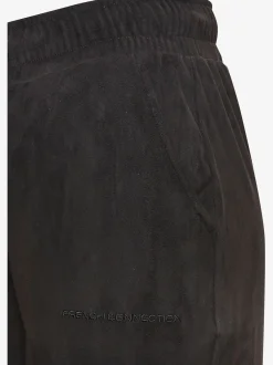 Pantalon en synthétique velours