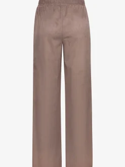 Pantalon en synthétique velours