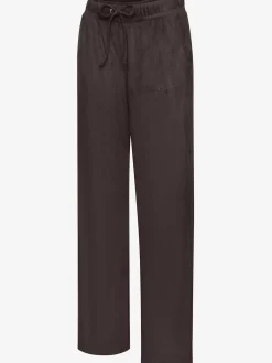 Pantalon en synthétique velours