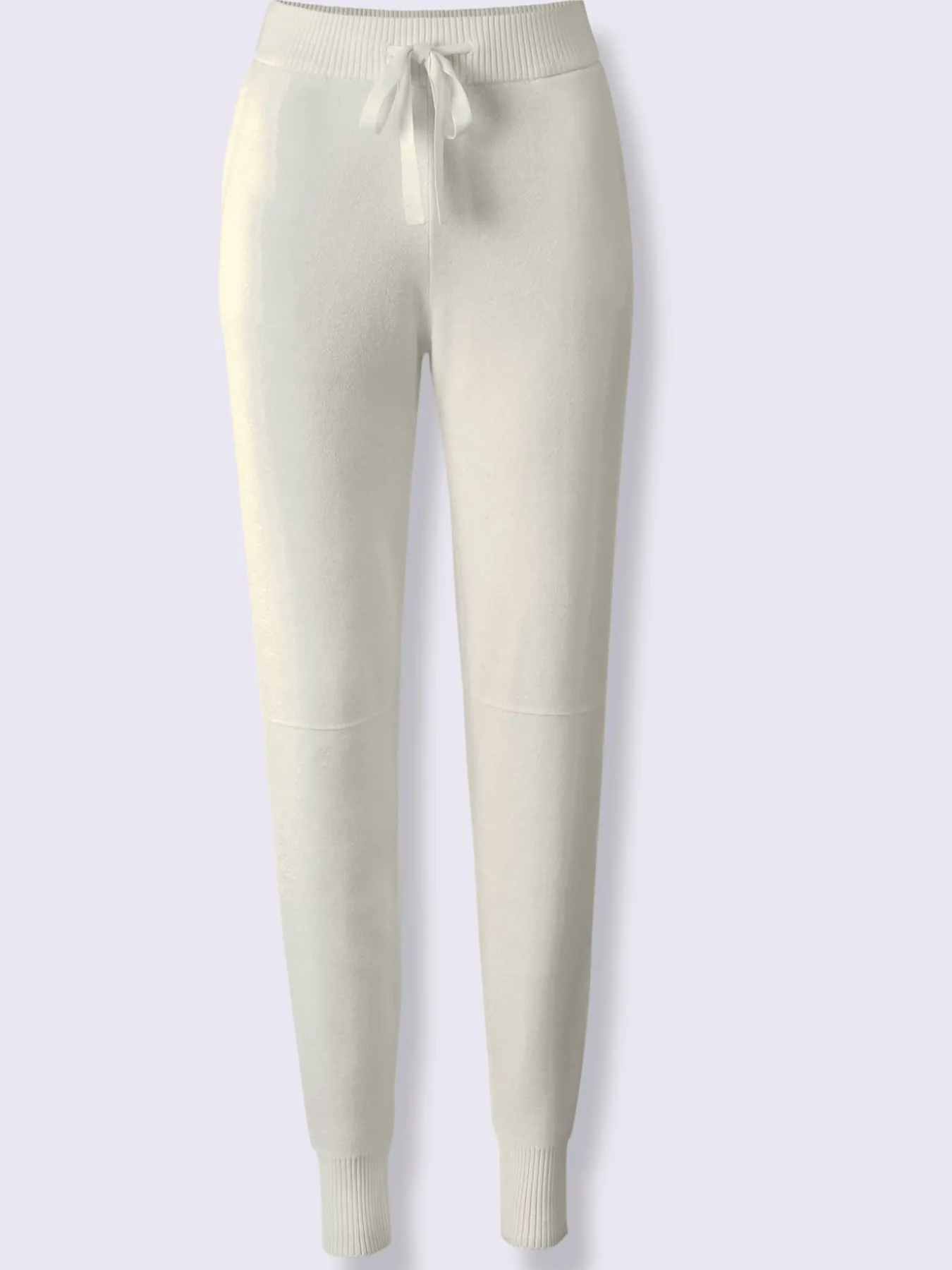 Pantalon en tricot 50% viscose
