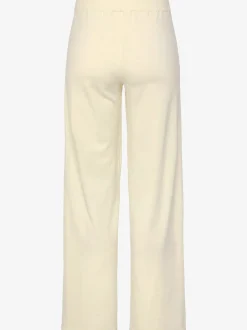 Pantalon en tricot avec jambes larges