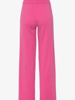 Pantalon en tricot avec jambes larges