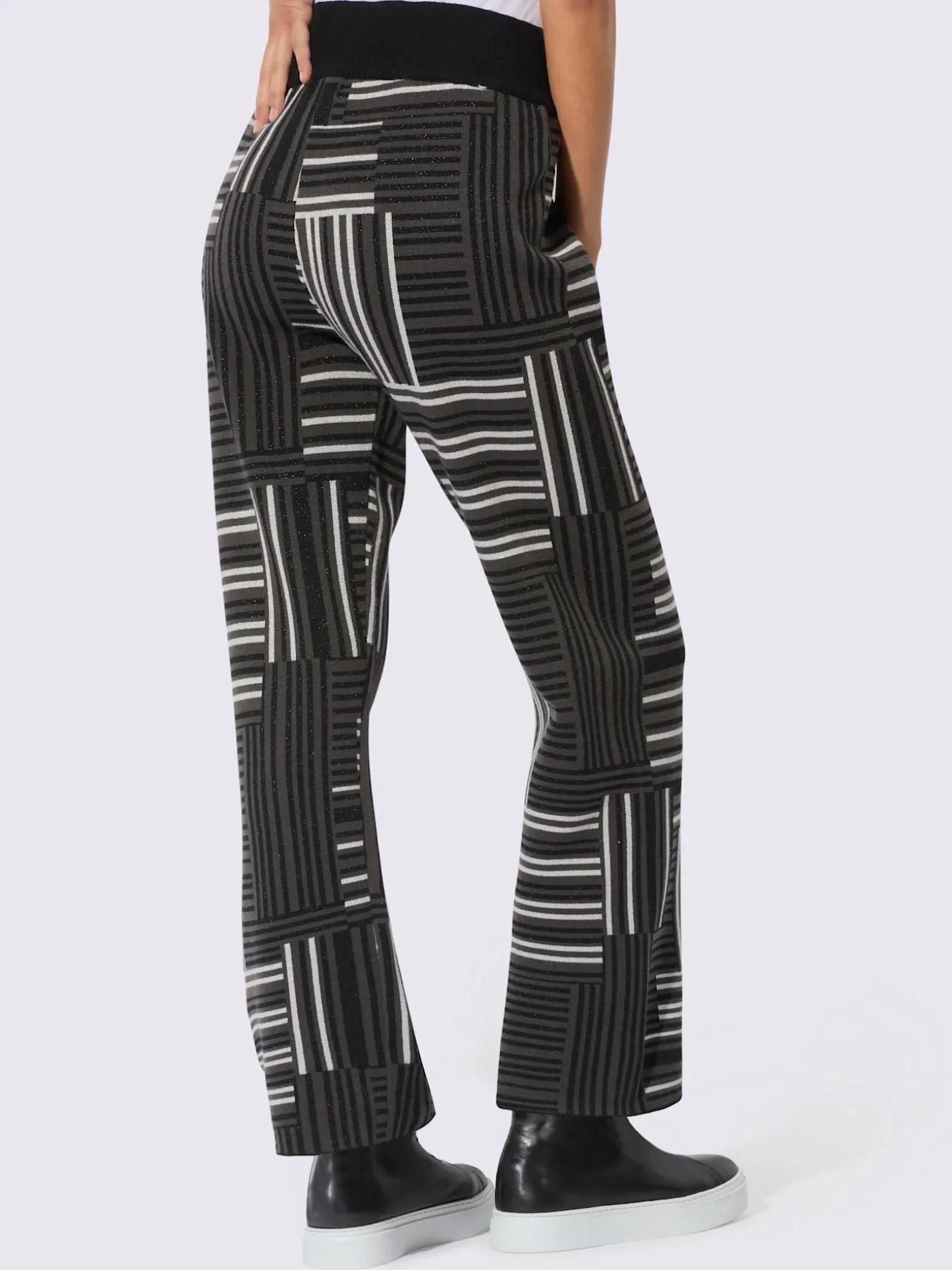 Pantalon en tricot avec viscose (ecovero)