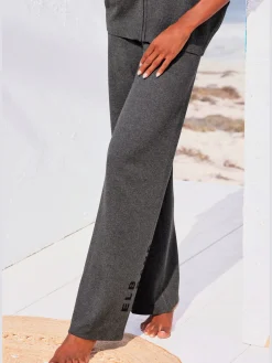 Pantalon en tricot doux et extensible