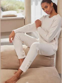 Pantalon en tricot doux et extensible