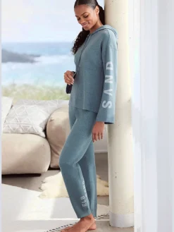 Pantalon en tricot doux et extensible