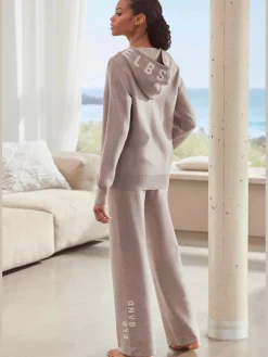 Pantalon en tricot doux et extensible