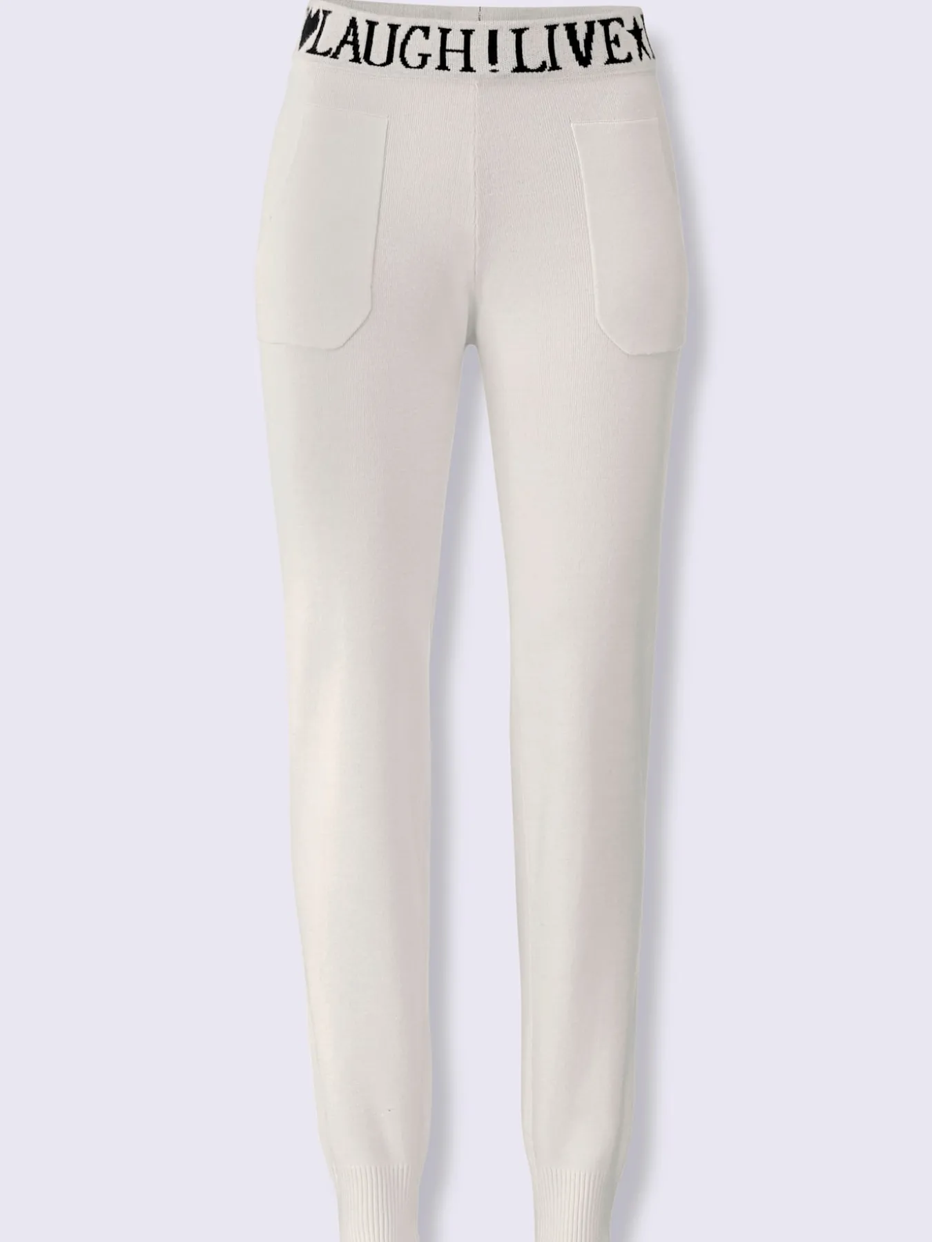 Pantalon en tricot tricot fin et doux