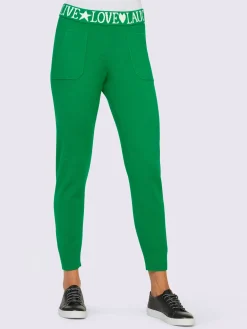 Pantalon en tricot tricot fin et doux