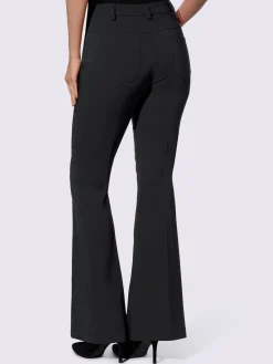 Pantalon extensible coupe bootcut tendance