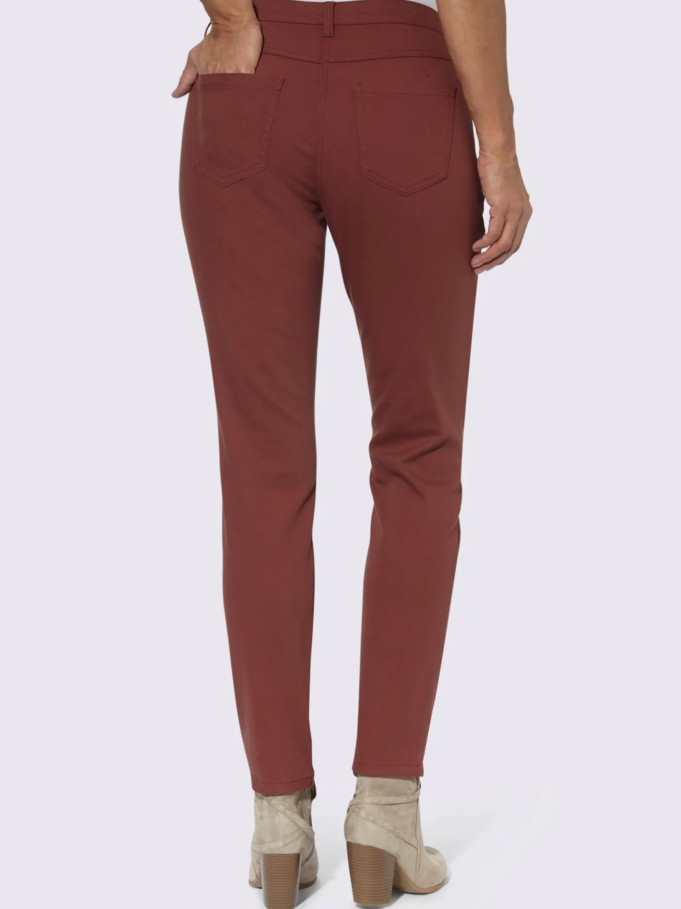 Pantalon extensible qualité coton