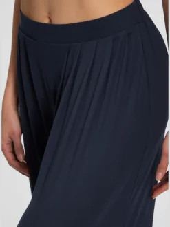 Pantalon extra-large et doux avec pinces