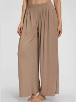 Pantalon extra-large et doux avec pinces