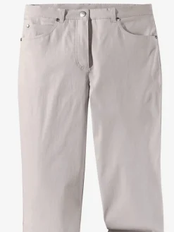 Pantalon féminin à coupe 5 poches classique