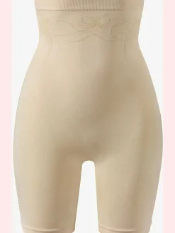 Pantalon gainant bas modelant taille haute et jambes longues