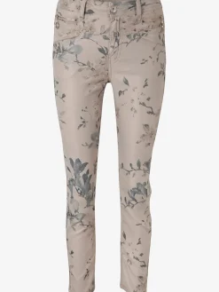 Pantalon imprimé coupe skinny tendance