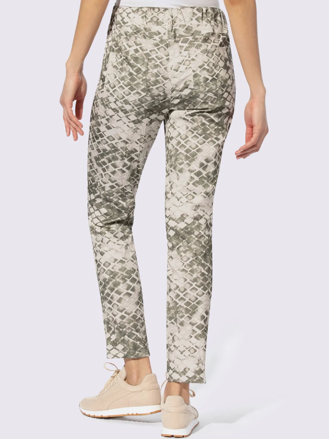 Pantalon imprimé imprimé mode
