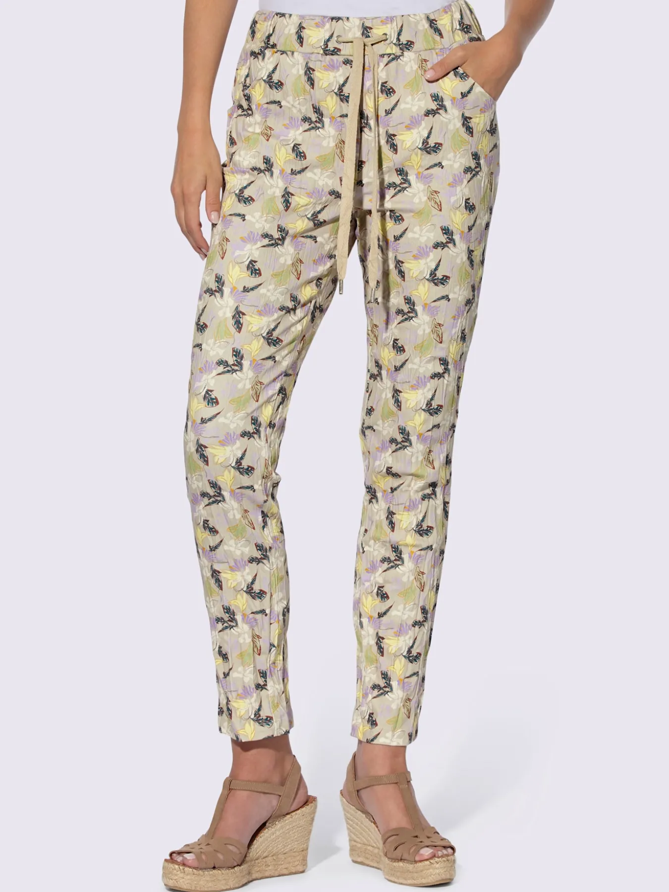Pantalon imprimé imprimé mode