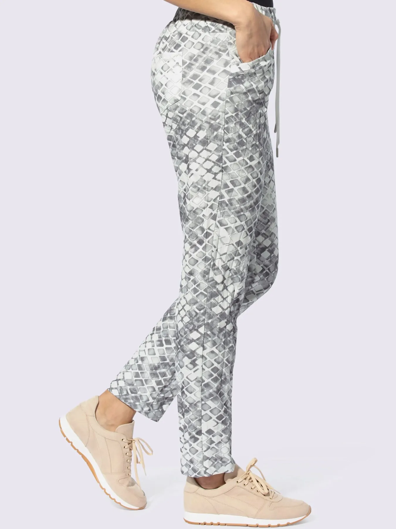 Pantalon imprimé imprimé mode