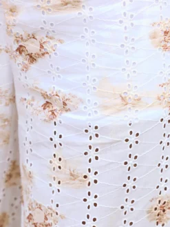 Pantalon imprimé qualité tissée