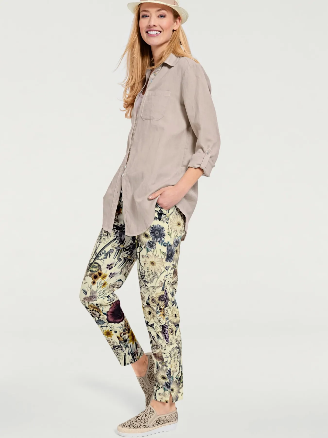 Pantalon imprimé stature standard