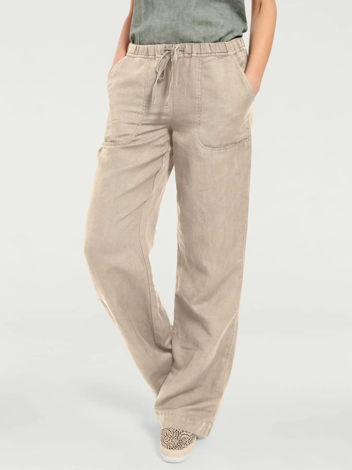 Pantalon jambes larges