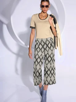 Pantalon jersey brillant léger