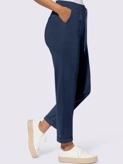 Pantalon jogpant ceinture élastique, coulisse et lien à nouer