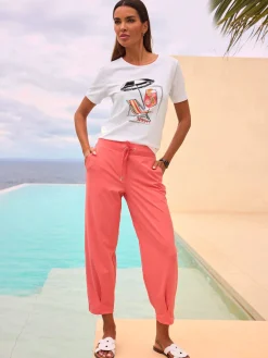 Pantalon jogpant qualité jersey fluide et douce