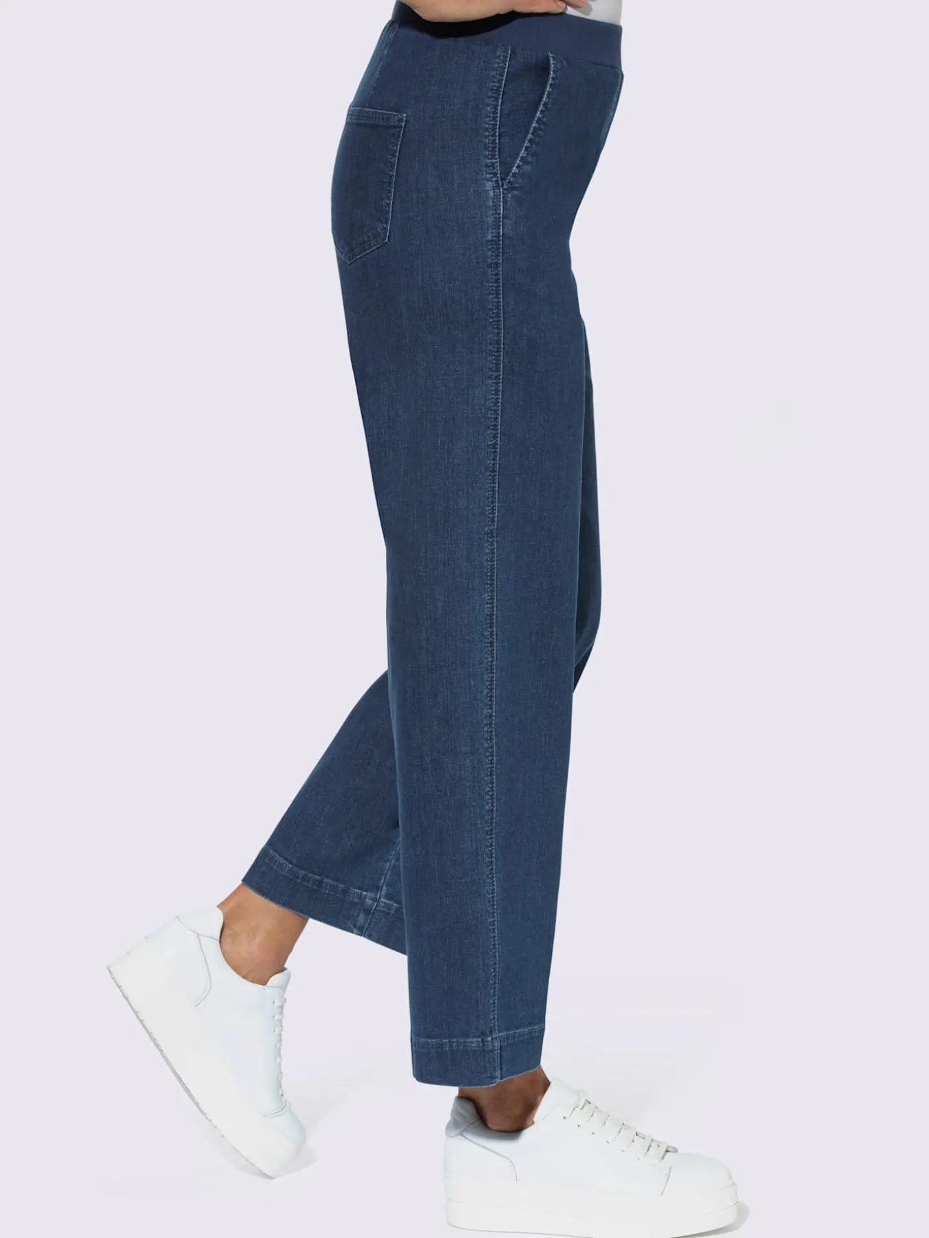 Pantalon large 96% coton