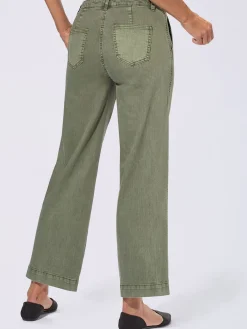 Pantalon large 96% coton