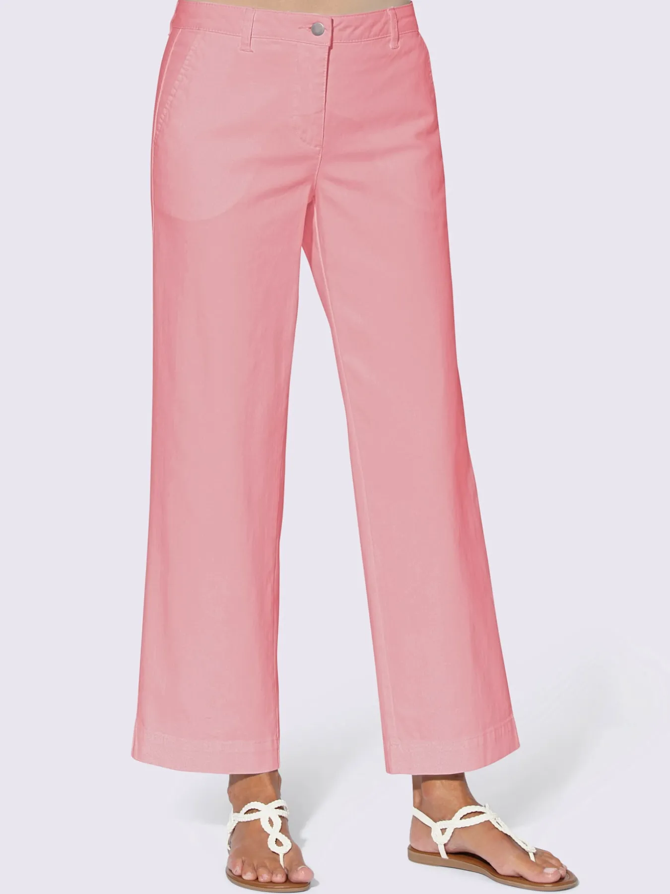 Pantalon large 96% coton