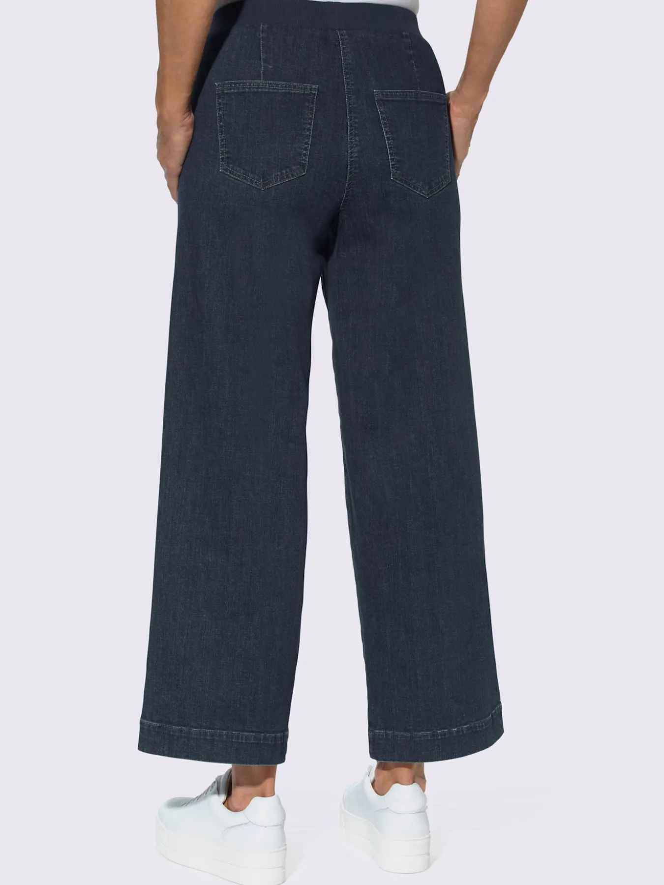 Pantalon large 96% coton