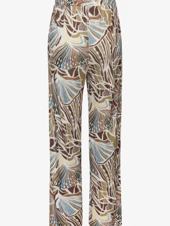Pantalon large ceinture élastique