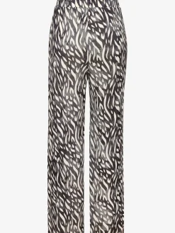 Pantalon large ceinture élastique