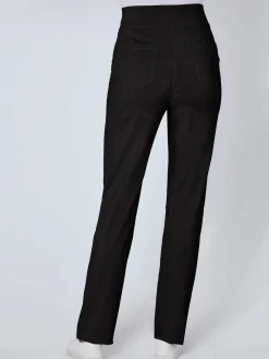 Pantalon large ceinture élastique