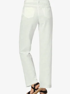 Pantalon large et décontracté empiècement au dos
