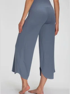 Pantalon large jupe-culotte détente pour la maison