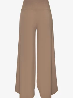 Pantalon large jupe-culotte détente pour la maison