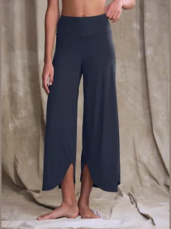 Pantalon large jupe-culotte détente pour la maison