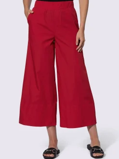 Pantalon large qualité tissée