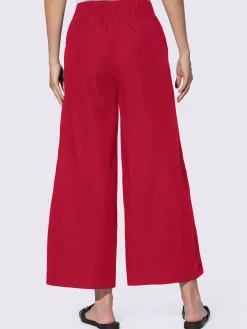 Pantalon large qualité tissée