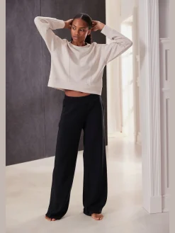 Pantalon lounge pantalon d'intérieur avec jambes larges
