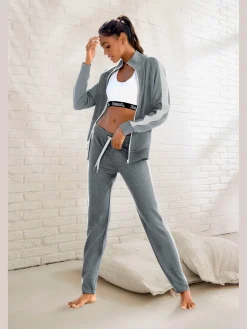 Pantalon lounge pantalon d'intérieur sportif avec logo imprimé